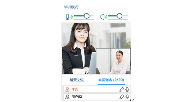 视频会议培训模式